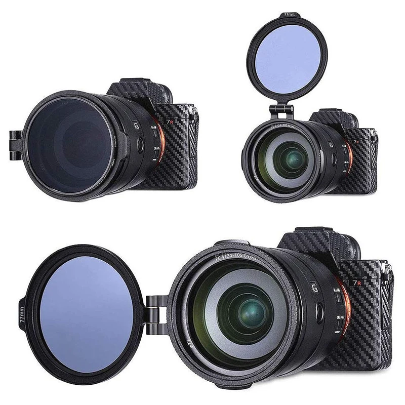 ND Быстроразъемный переключатель Кронштейн объектива Фильтр для зеркальной фотокамеры Кронштейн объектива 77 мм