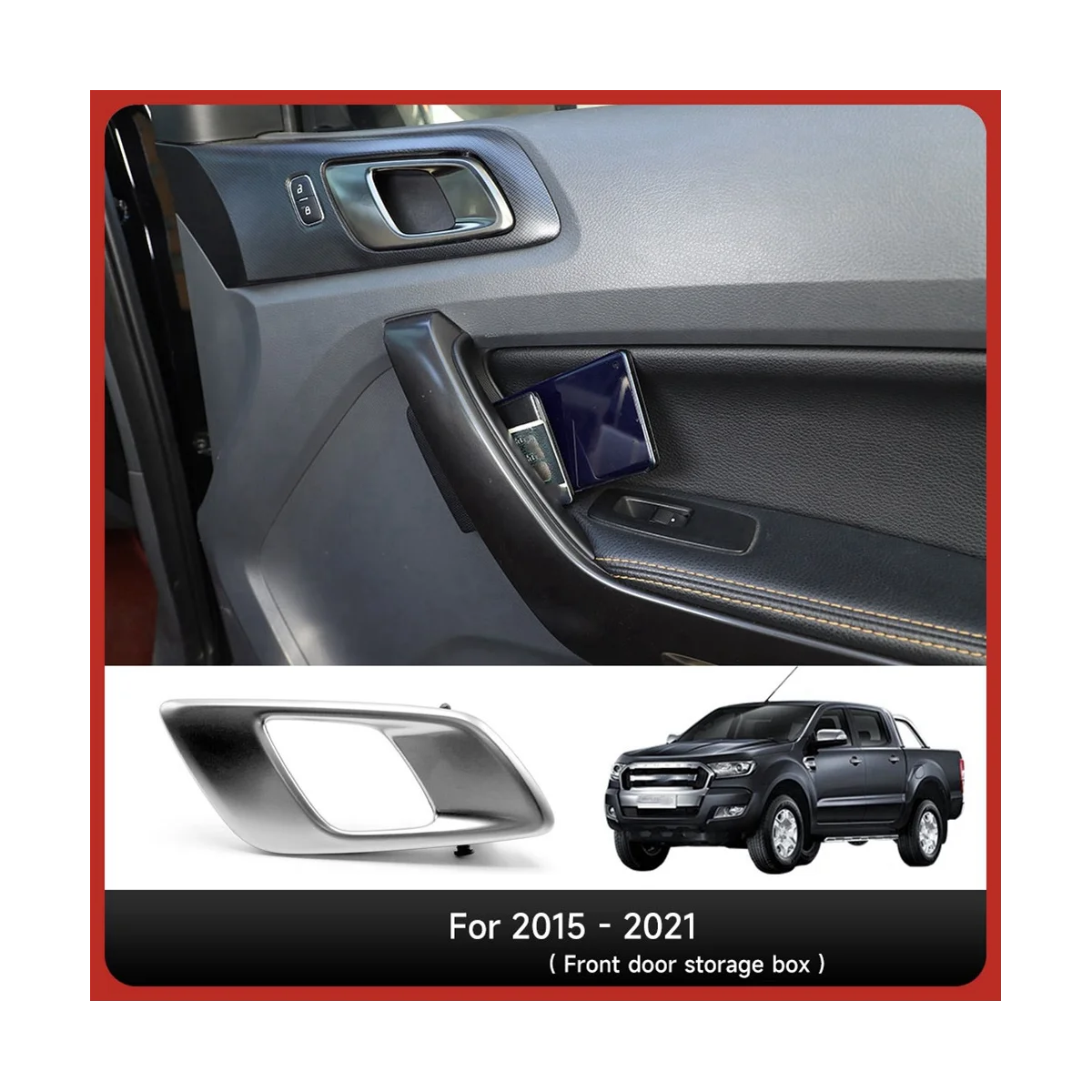Внутренняя ручка правой двери для Mazda Bt50, для Ford Ranger 2012-2019, для Everest 2015-2019 AB3921970