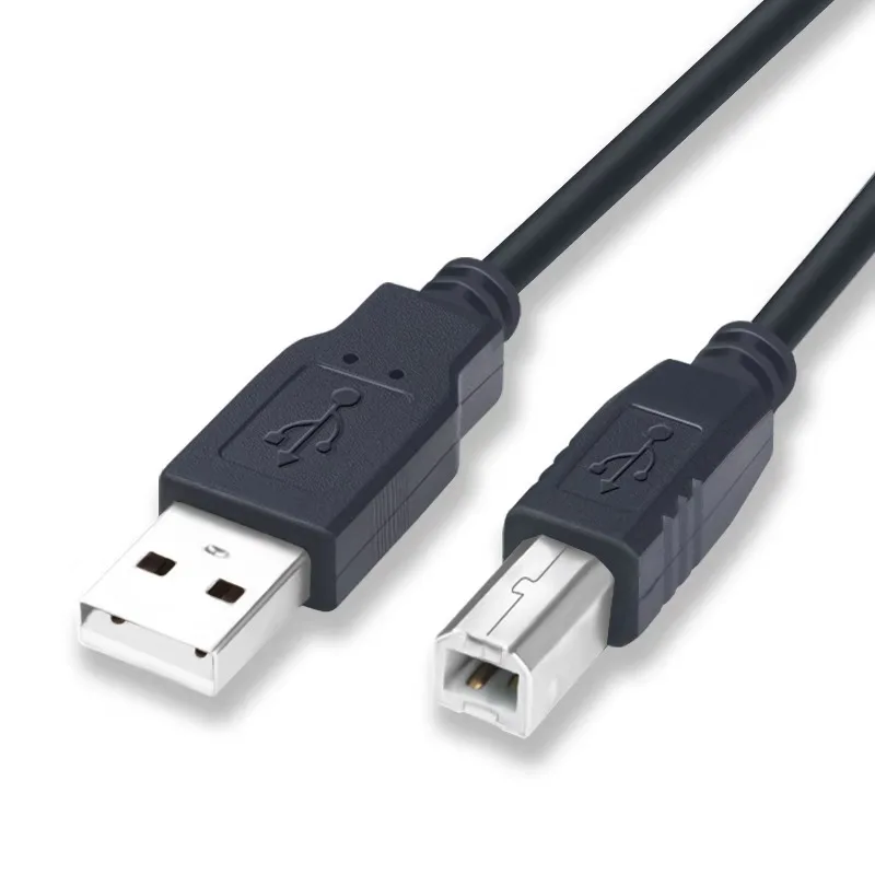 1,5 м Высокоскоростной кабель USB 2.0 A-B для подключения сканера Кабель для передачи данных Кабель для принтера с квадратным портом для принтера Canon Epson HP
