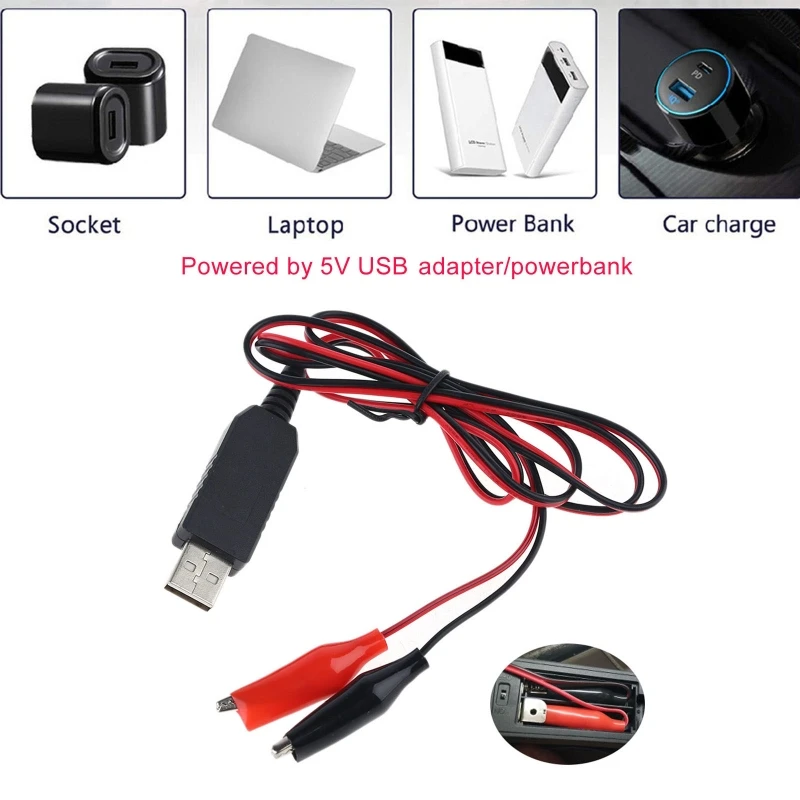 2 м USB-кабель с напряжением от 5 В до 3 В USB-кабель с преобразователем напряжения от 5 В до 3 В Линия понижающего регулятора мощности