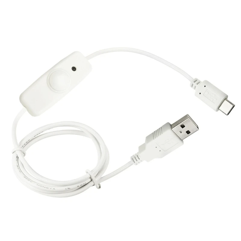 Кабель USB Type-C длиной 1,2 М с переключателем для быстрой зарядки Cord Line 5V2A