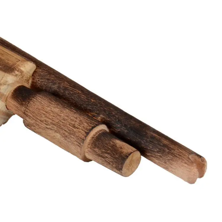 3D DIY Деревянный игрушечный пистолет Пуля Пусковая установка с резинкой Имитация дерева Ручной пистолет Стреляющие Игрушки Для мальчиков Развлечения на свежем воздухе для детей