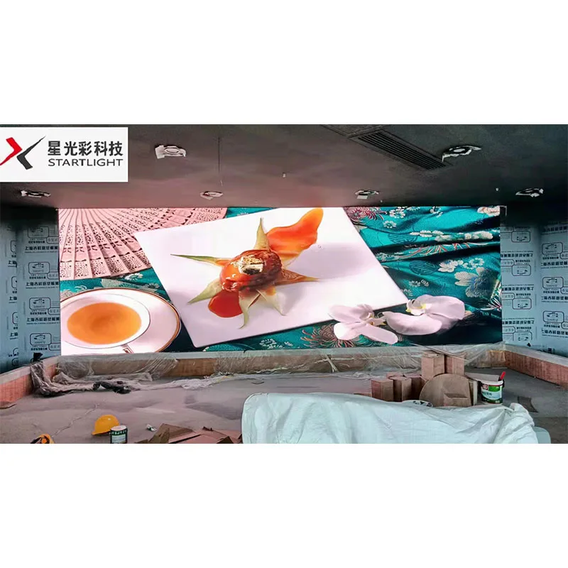Полноцветный ультратонкий светодиодный видеостена SMD HD P2 с фиксированным экраном для конференц-зала в помещении