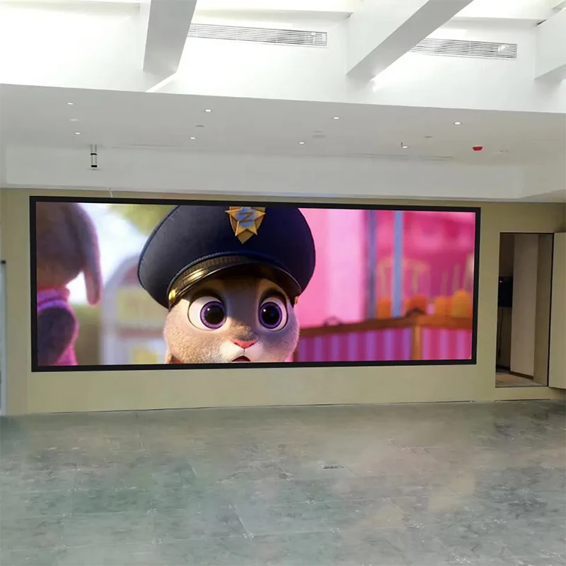 Полноцветный ультратонкий светодиодный видеостена SMD HD P2 с фиксированным экраном для конференц-зала в помещении