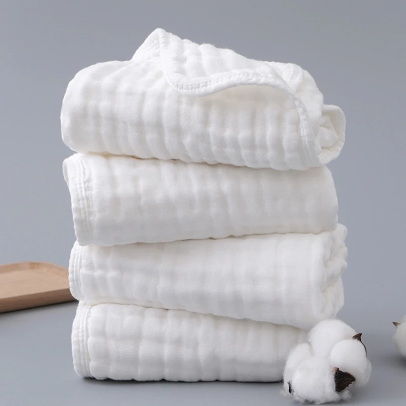 Детские банные полотенца 6 слоев, детские полотенца, одеяло для новорожденных, детская накидка для мальчиков и девочек X90C