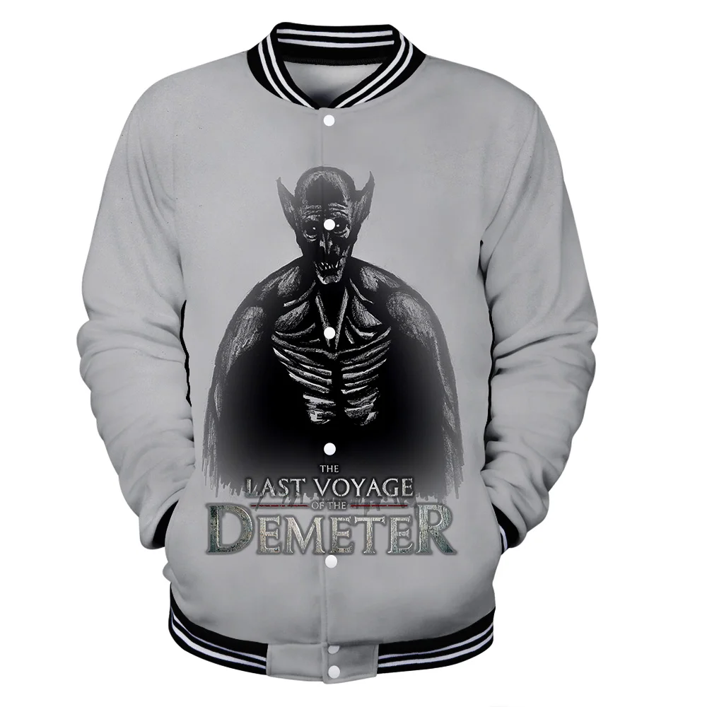 Бейсбольные куртки The Last Voyage of the Demeter, женские/мужские куртки с 3D принтом, модная уличная одежда, куртка