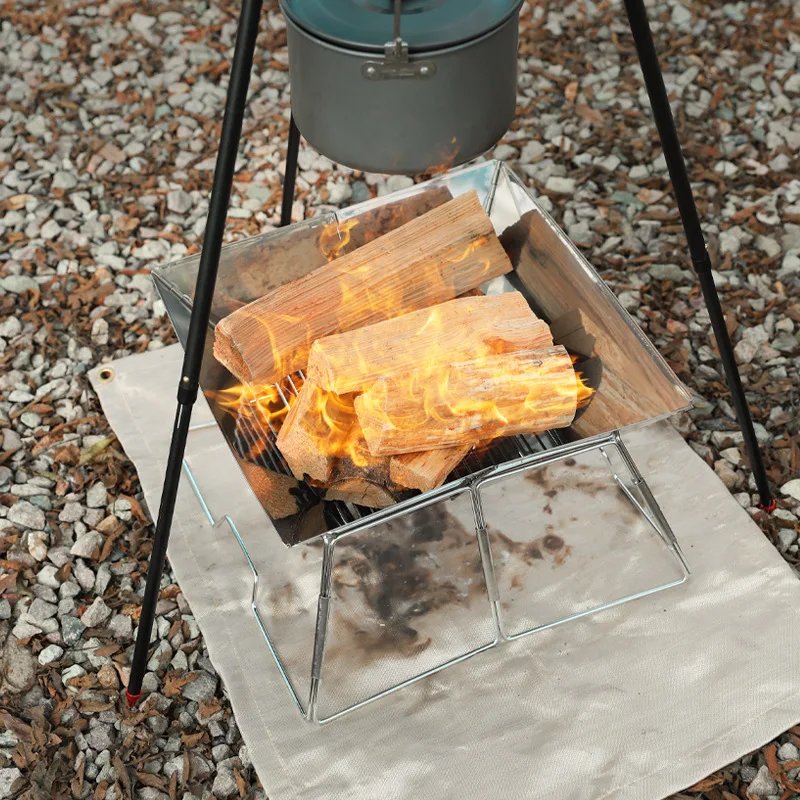 Открытый кемпинг Огнеупорная ткань для пикника, барбекю, изоляционный коврик, Огнеупорный Высокотемпературный Огнестойкий коврик для барбекю, защищающий от ожогов