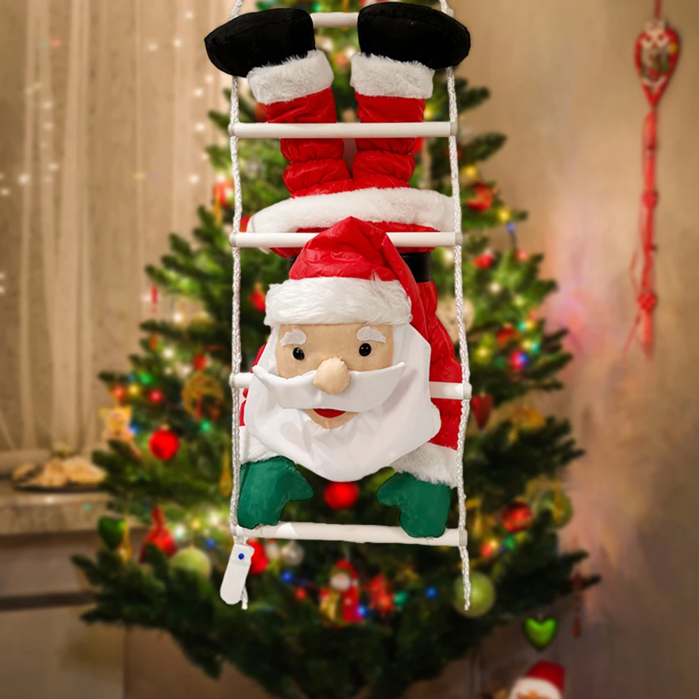 Светодиодное украшение для Рождественской елки, водонепроницаемые рождественские украшения, Универсальный теплый свет для внутреннего оформления окон Рождественской елки на улице