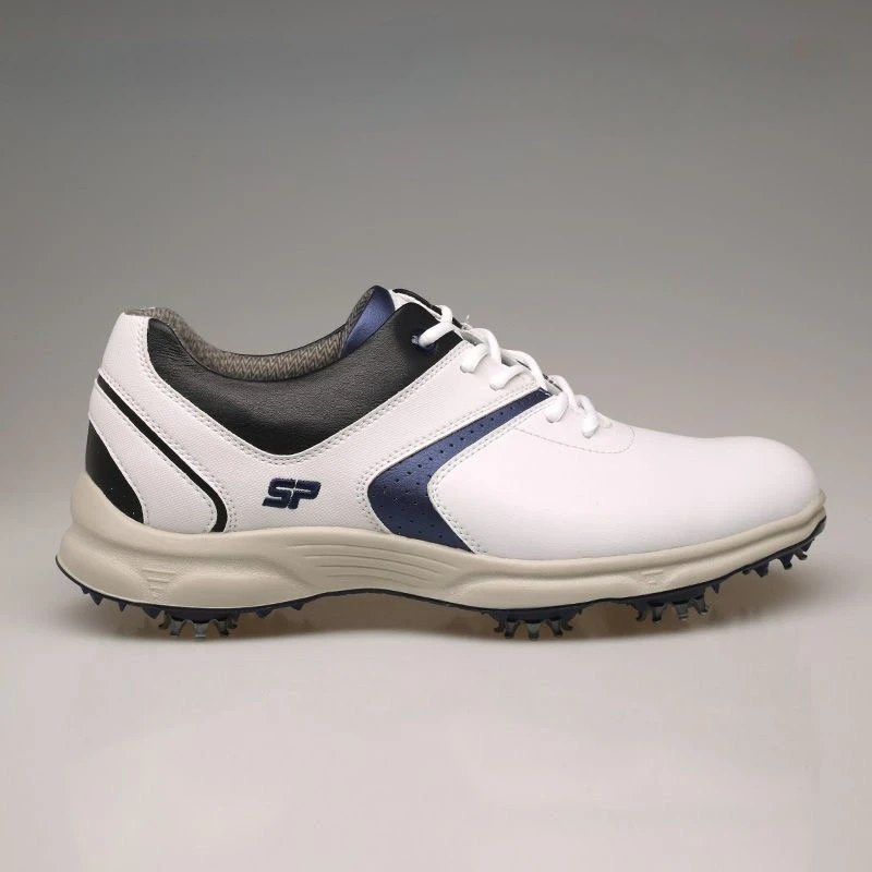 2023 Новый тренд, Мужская обувь для гольфа, Кожаные шипы, Мужская нескользящая обувь для ходьбы, Брендовая Дизайнерская Спортивная Мужская обувь