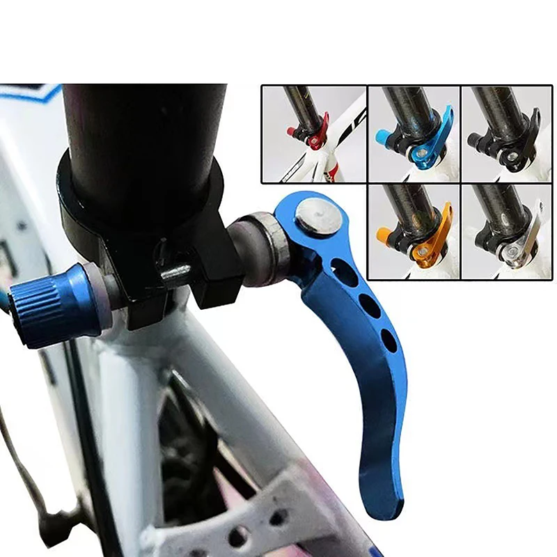 2023 Велосипед Быстроразъемный Алюминиевый зажим для подседельной стойки велосипеда Зажим для подседельной трубки для горного велосипеда Аксессуары для велосипеда