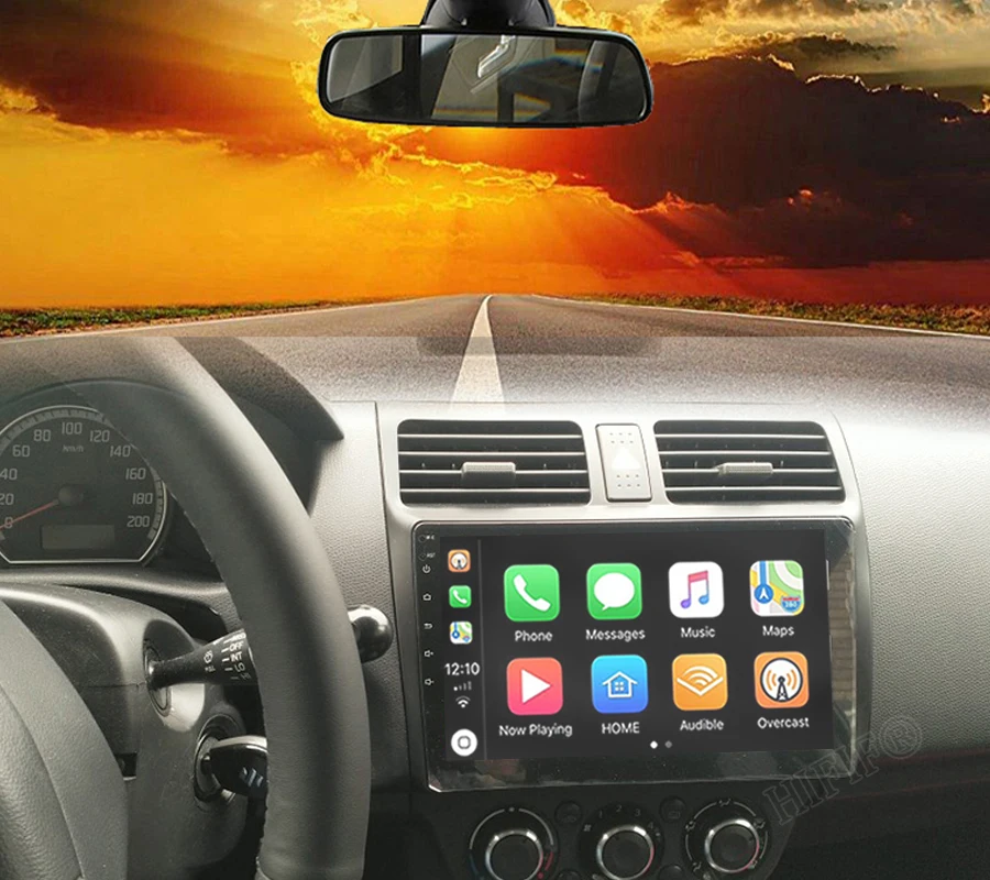 DSP 2din Android 13 10,1 дюймов, автомобильный GPS-навигатор, Радио Carplay для Suzuki Swift 2005 2006 2007 2008 2009 2010 Мультимедийный плеер