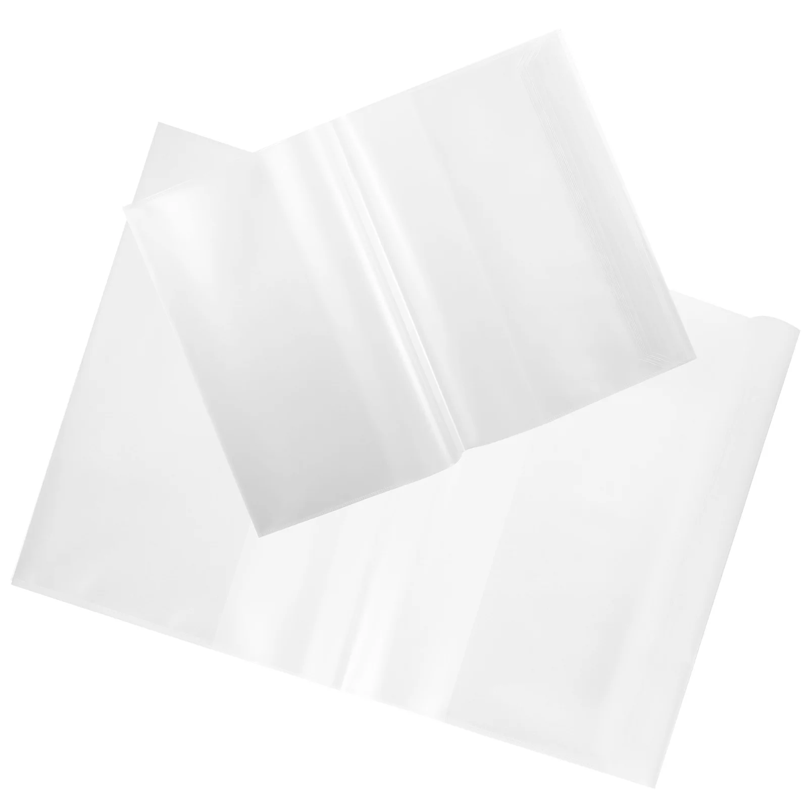 20 Шт Обложка для бухгалтерской книги формата А5, Прозрачная защитная пленка, Защита от царапин, Блокнот для студентов из полипропилена