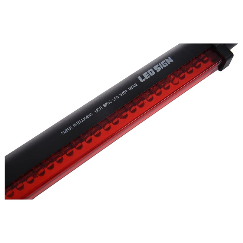 2X Красный 24 светодиодный автомобильный задний фонарь с третьим тормозом постоянного тока 12V