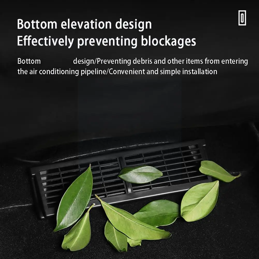 Защитная Крышка Воздухозаборника Под сиденьем Автомобиля, Защита От загрязнения, Модификация Салона Автомобиля Для Tesla Model 3 Model Y 2023 Accessori E3A9