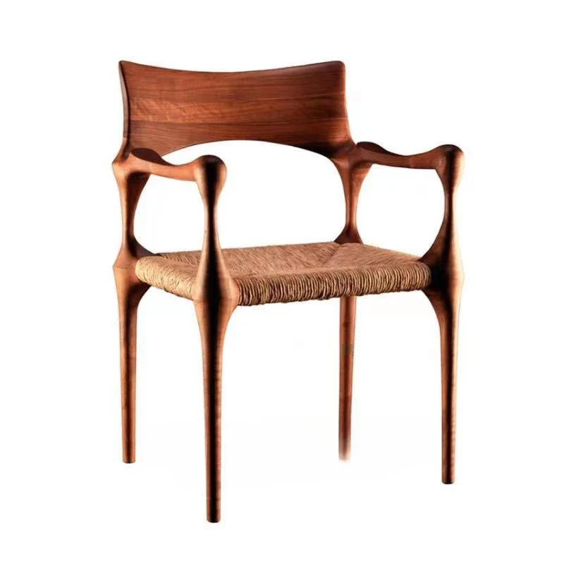 Деревянные обеденные стулья в стиле ретро, художественный дизайн, минималистичные скандинавские обеденные стулья для отдыха, Креативная мебель для дома Sillas De Comedor WZ50DC