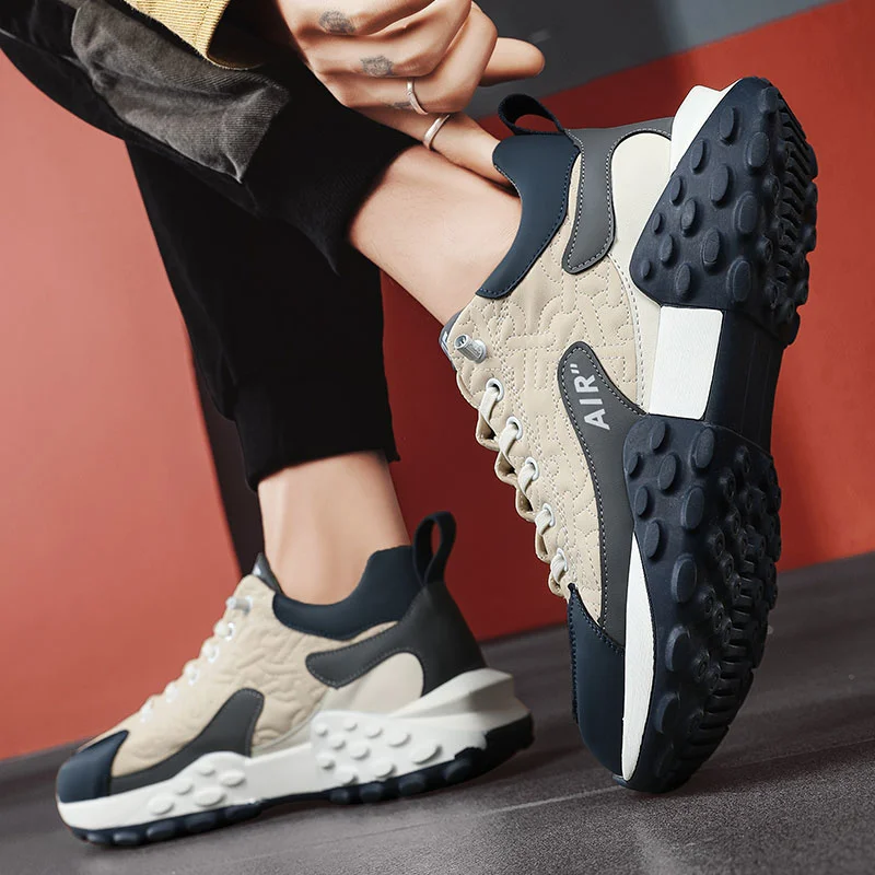 Мужские кроссовки Air Cross, дышащая спортивная обувь, мужские кроссовки, повседневная обувь на резиновой платформе, Chaussure Homme Zapatillas