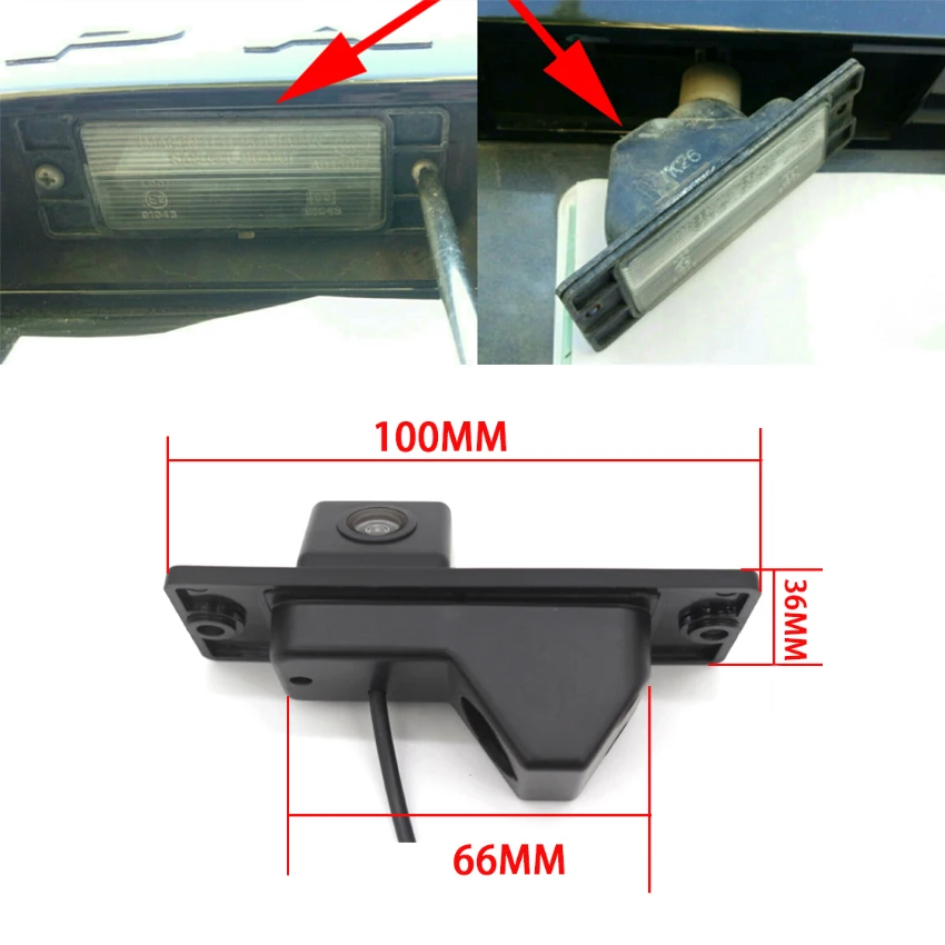 Камера заднего вида ночного видения 1080 * 720P HD CCD Для Mitsubishi L200 Triton 2005~2008 2009 2010 2011 2012 2013 2014 2015