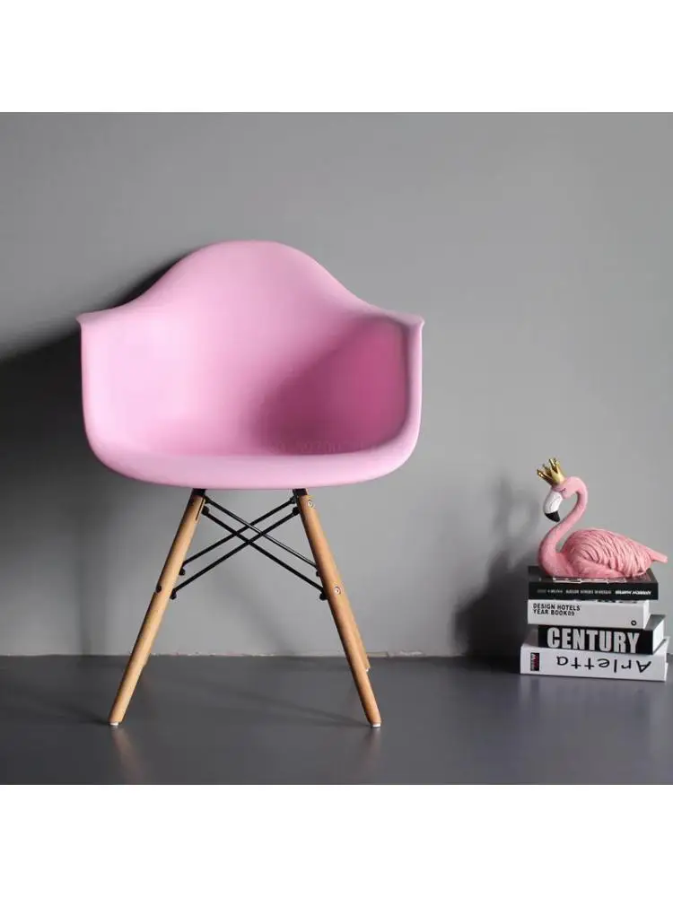Скандинавские офисные стулья оранжевый современный стул Бытовые высококачественные ресторанные стулья Бизнес-стулья Разноцветные