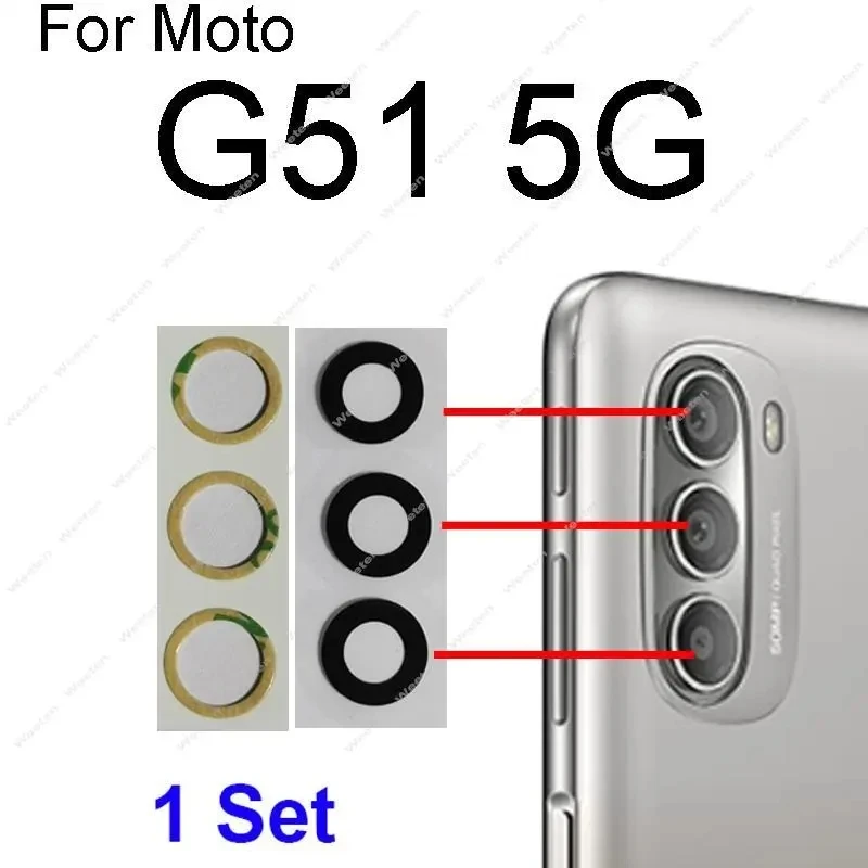10шт Стекло Объектива Задней Камеры Для Motorola Moto G31 G41 G51 G71 G22 G32 G52 G62 G82 Стеклянный Объектив Задней Камеры с Клейкой Наклейкой