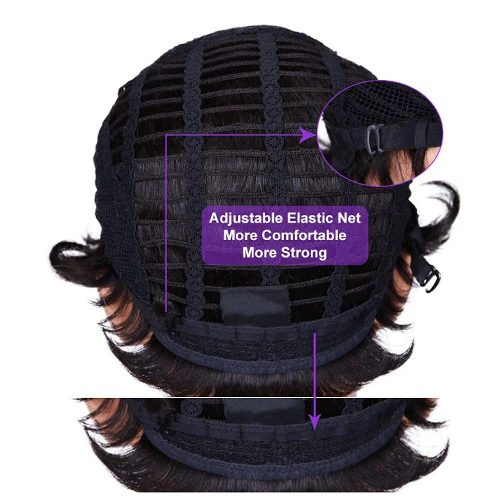 Синтетический парик Боб BeiSDWig с эффектом омбре, прямые парики для чернокожих/белых женщин, натуральная седая стрижка Боб с темными корнями