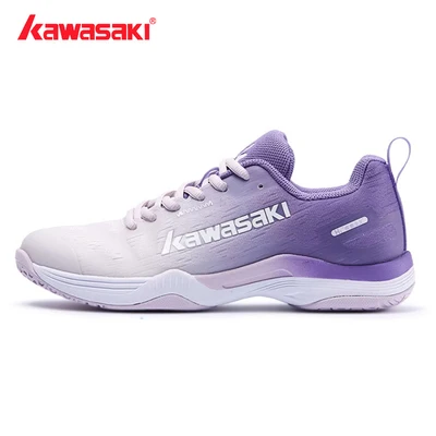 Обувь для бадминтона 2023, Теннисные туфли Kawasaki, мужские и женские спортивные кроссовки, ботинки с силовой подушкой.