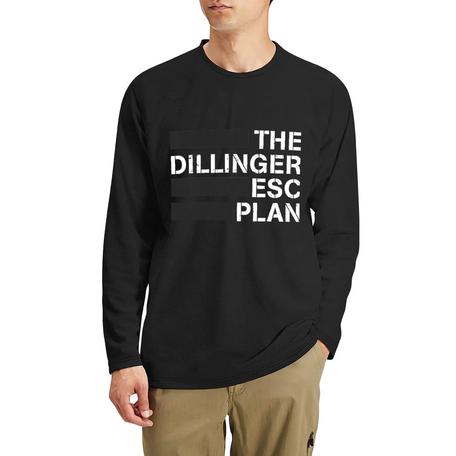 Новая длинная футболка Dillinger Escape Plan, футболки для тяжеловесов, футболки с аниме, мужские забавные футболки