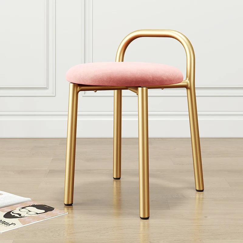 Современные обеденные стулья золотого дизайна, роскошные банкетные кресла для патио, Металлические Sillas Comedores, Мебель для спальни YR50DC