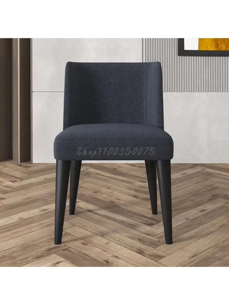 Обеденный стул Домашний Скандинавский стул из массива дерева с современной минималистичной спинкой, Легкий Роскошный стул для переговоров, комод, рабочий стол, стул