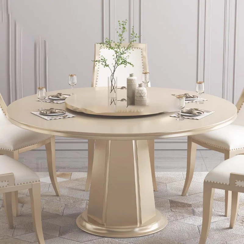 Квартира, круглые обеденные столы, консоль, Боковые обеденные столы для гостиной, Кофейная мебель Nordic Mesa Comedor