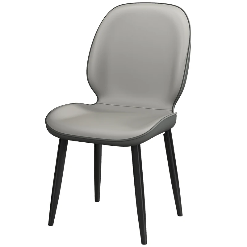 Современный обеденный стул для спальни с Скандинавской спинкой, Простые стулья для гостиной, Садовые Одинарные Подоконники, Мебель для салона дома LJ50DC