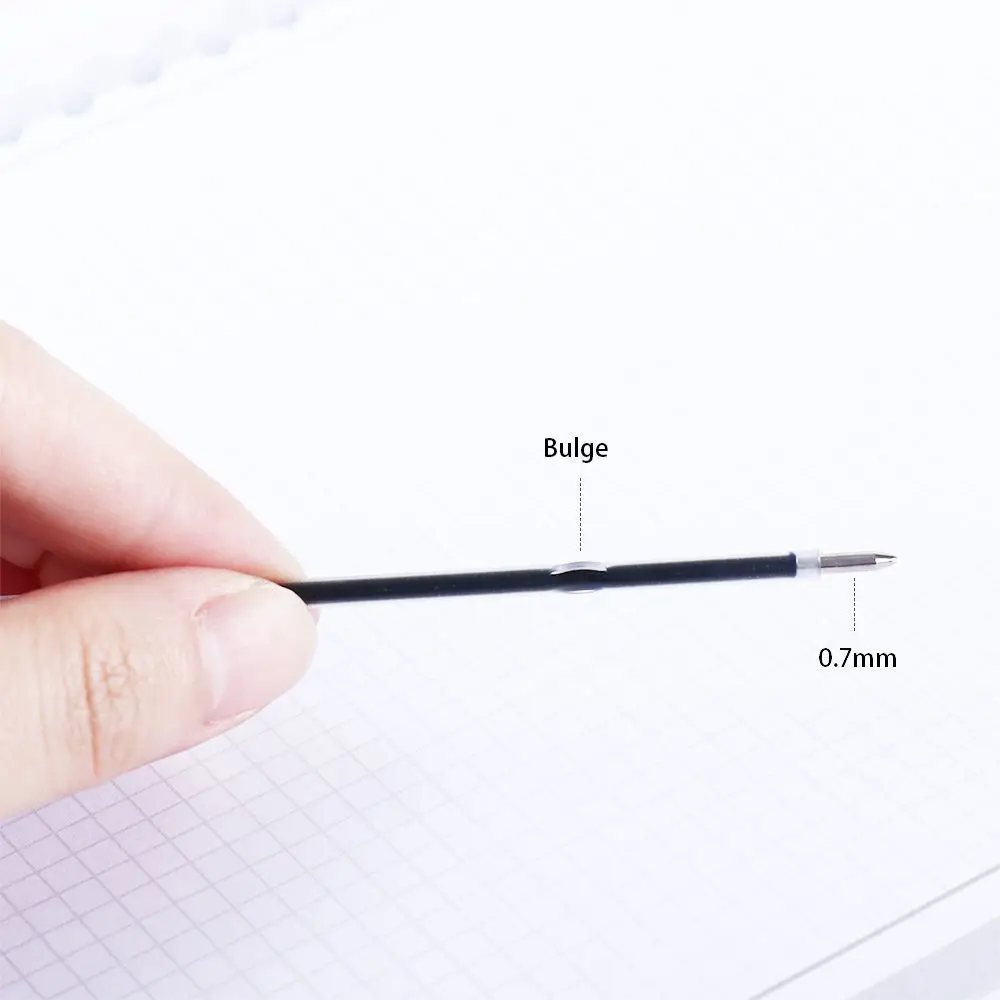 Высококачественная офисная ручка для вывесок 0,7 мм, сменная канцелярская шариковая ручка для письма, ручка для заправки роликовой ручки