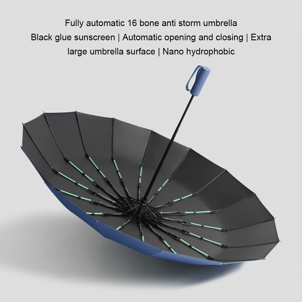 Оставайтесь стильными благодаря компактному зонтику, ветрозащитному и водонепроницаемому складному зонтику, автоматическим зонтикам из ABS