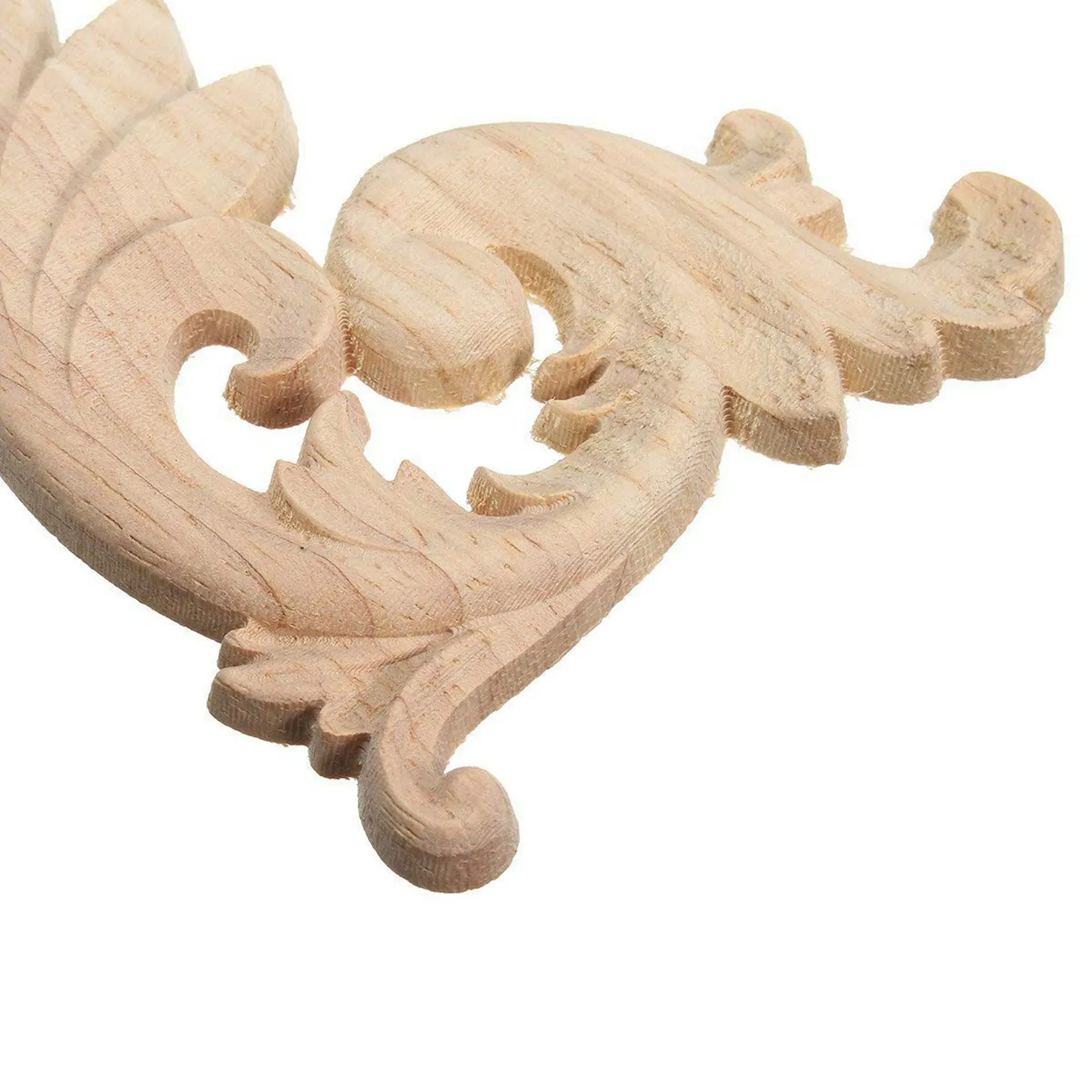 8 Шт. Орнамент, Деревянные украшения ручной работы для шкафа, Мебельный уголок 15X7,5 см