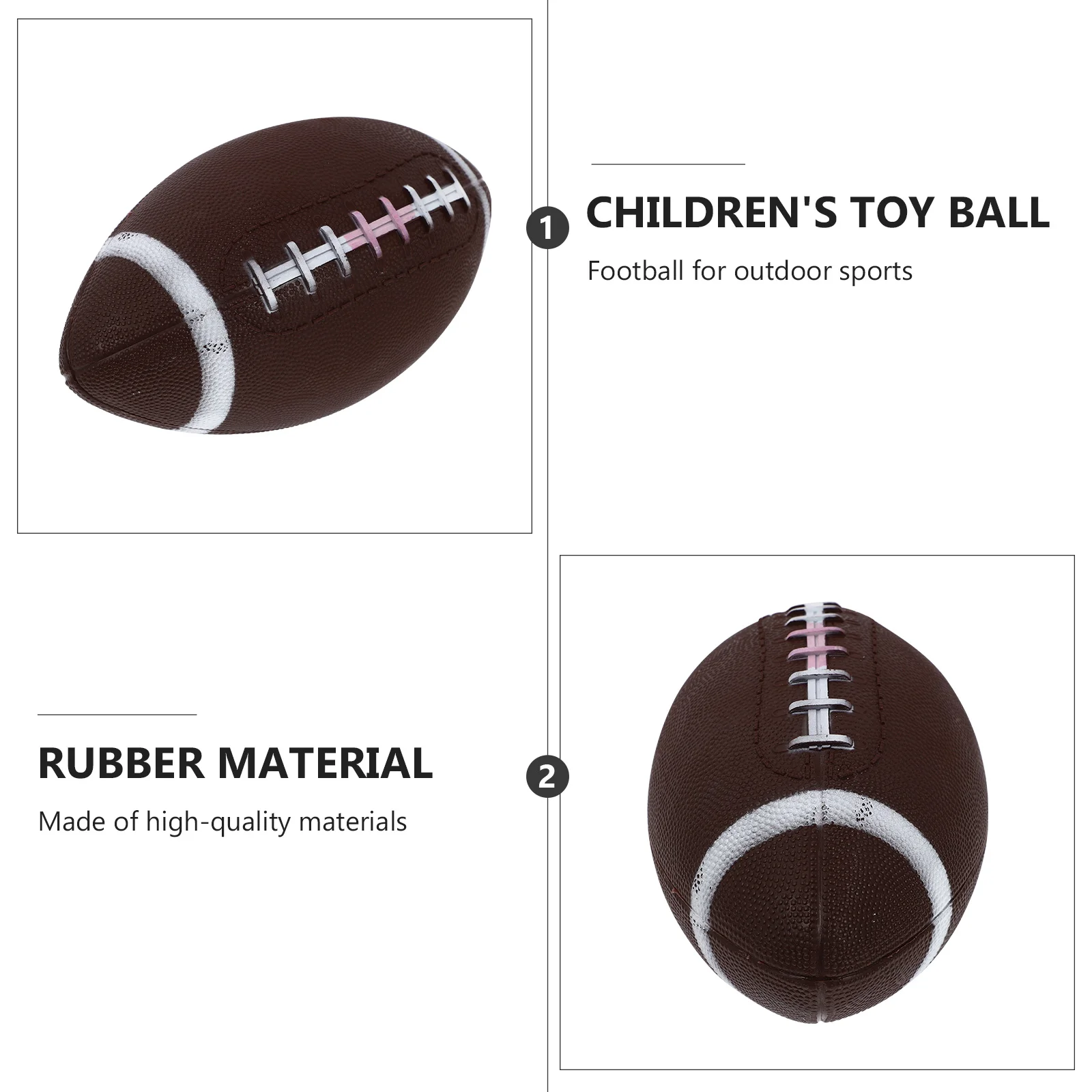 Футбольные детские игрушки для игры в регби, забавные мячи для пляжного регби в американском стиле, Мячи для гонок ПВХ для детей