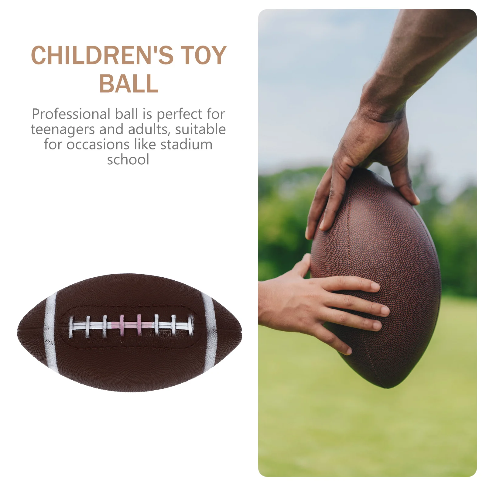 Футбольные детские игрушки для игры в регби, забавные мячи для пляжного регби в американском стиле, Мячи для гонок ПВХ для детей