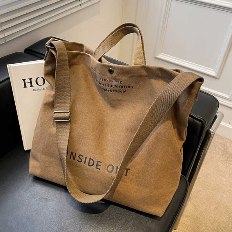 высококачественная женская холщовая сумка через плечо, сумки для покупок, студенческая сумка для книг, сумки из хлопчатобумажной ткани, большая сумка для девочек, кошелек
