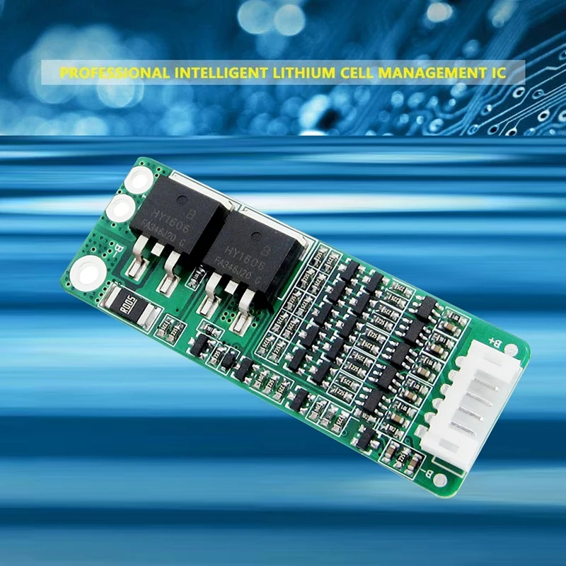 Плата защиты от зарядки литий-ионного аккумулятора 5S 21V 56A + кабель, поддерживающий защиту от короткого замыкания/перегрузки / перегрузки по току
