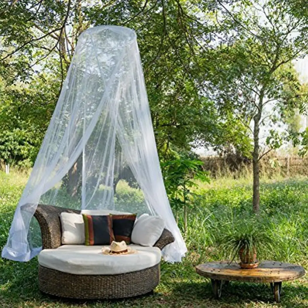 Элегантный балдахин Москитная сетка для двуспальной кровати Палатка от комаров Балдахин от насекомых Занавеска для кровати Палатка для кровати